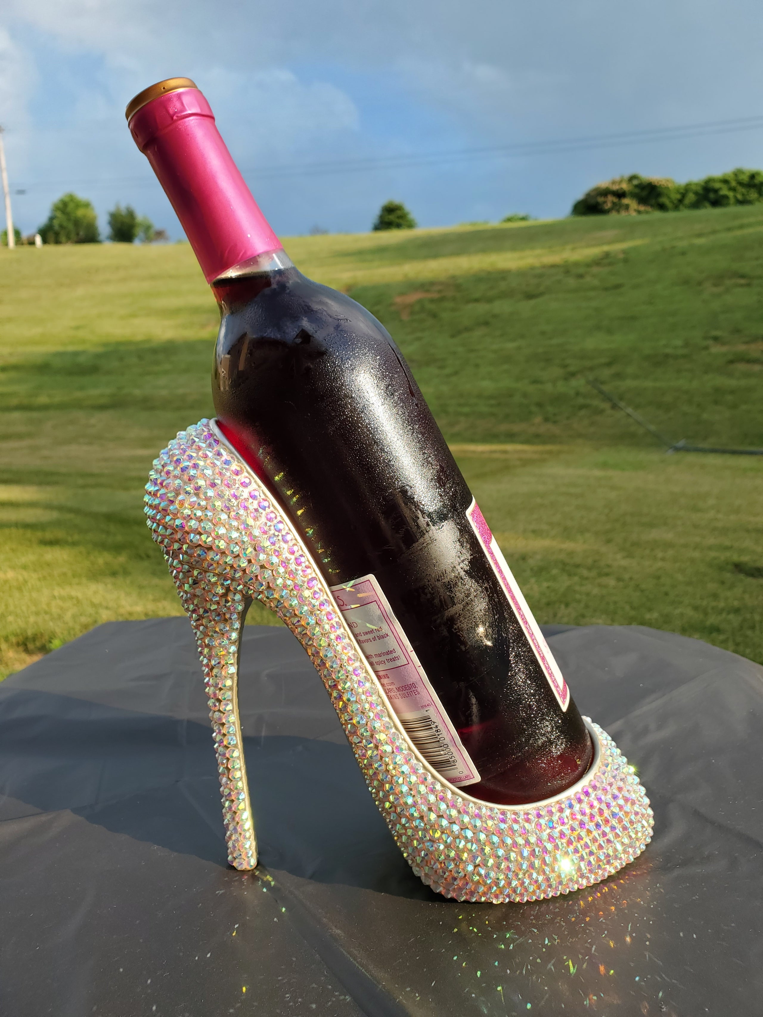 Bling sales wine rack